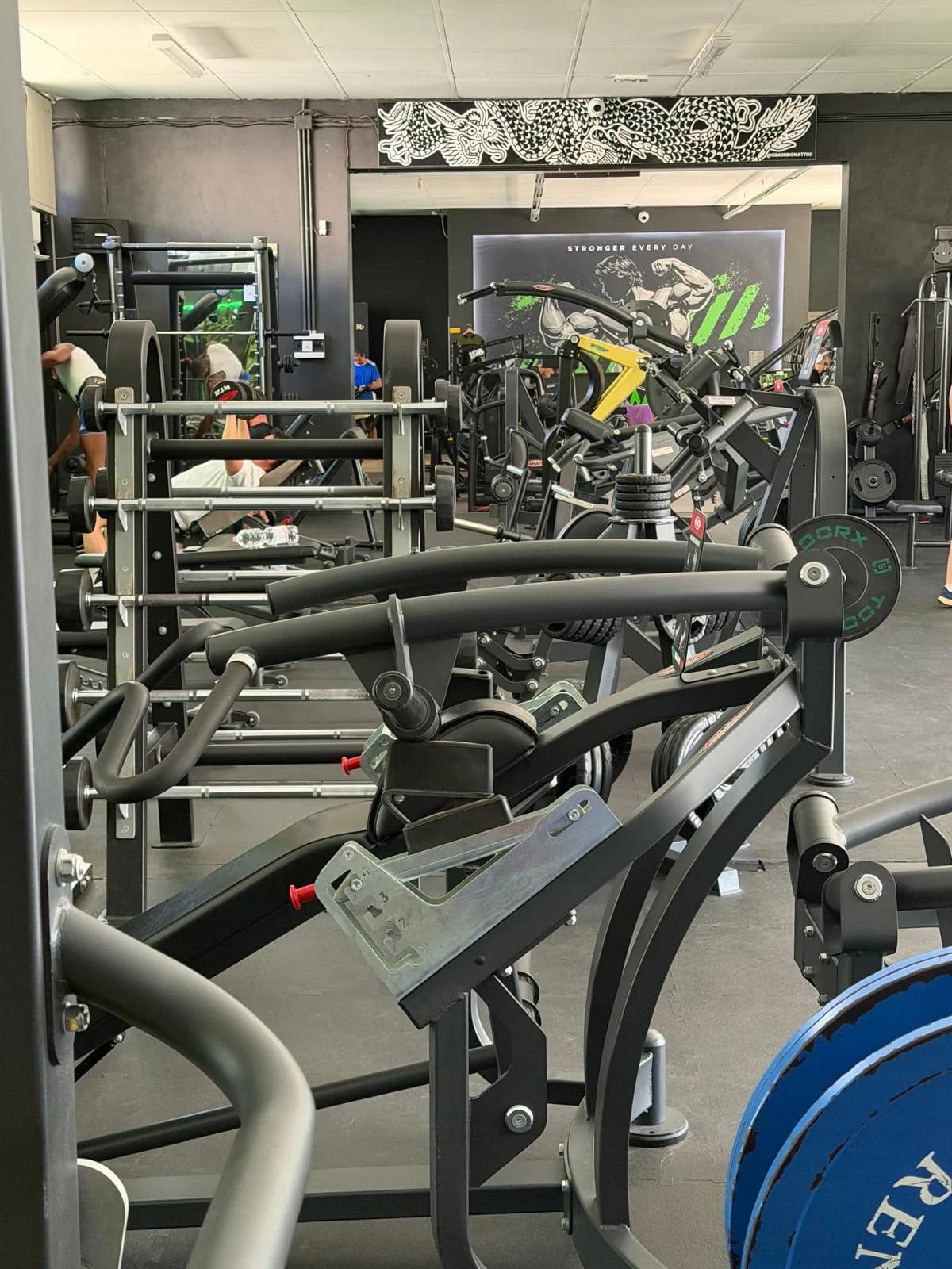 Rack e macchine per le spinte